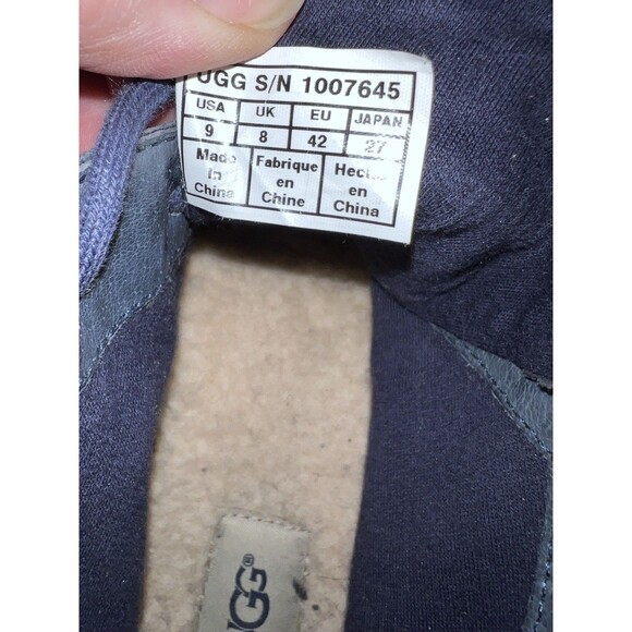 Ugg Australia Freamon chukka sneakers Mens Size 9 Blue Suede shoes 1007645 - Picture 6 of 10